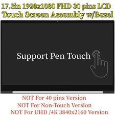 For HP Envy 17M-CG 17M-CG1013DX FHD 17.3'' LCD Screen Assembly Touch Replacement picture