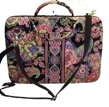 Vera Bradley “Symphony In Hue” Hardshell Laptop Portfolio/Case/Strap /EUC picture