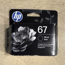 Genuine - HP 67 Ink - Black Ink Cartridges- 3YM56AN OEM - HP Ink picture