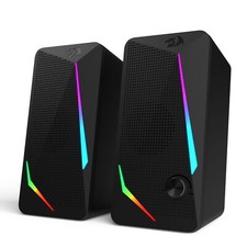 Redragon GS510 Waltz RGB Desktop Speakers 2.0 Channel Gaming Stereo Speaker picture