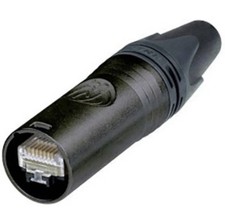Neutrik NE8MX6-B-T etherCON Cat 6a Cable Connector for 24 AWG or Lower - Black picture