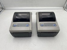 Lot of 2 SATO CG408DT-LAN Direct Thermal Barcode Label Printer Ethernet USB picture