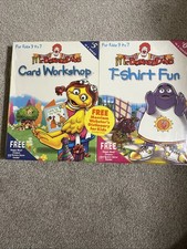 New 1997 McDonaldland Greeting Card Workshop #5 and T-Shirt Fun #6 picture