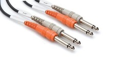 Hosa CSS-203 Stereo Interconnect Cable, Dual 1/4 in. TRS to Same -3m / 9.8 ft. picture