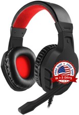 Auriculares juegos para PC PS4 laptop xbox one mac iPad 3.5mm con micrófono NUEV picture