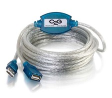 C2G 39978 16.4ft 5m USB 2.0 A Male/Female Active Extension Cable SHIP SAME DAY picture