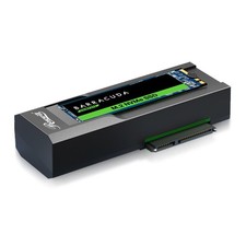 NVME to 2.5'' 3.5'' Offline Clone Enclosure, M.2 to SATA SSD HDD Cloner, USB-... picture