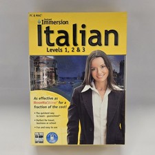Instant Immersion Italian Levels 1, 2 & 3 PC/Mac Software picture