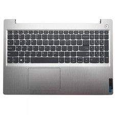 Replacement Palmrest Keyboard Touchpad Assembly for Lenovo IdeaPad 3-15 - Silver picture