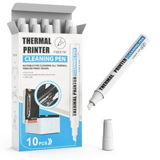 Thermal Printer Cleaning Pen 10 Pack – Printhead Cleaner for Thermal Receipt, Sh picture