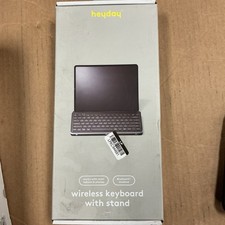 Heyday Wireless Keyboard with Stand for iPads & Tablets Black picture
