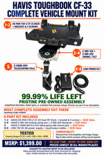 Havis DS-PAN-1101-2 Toughbook CF33 Bracket Swivel Swing Arm Pole Mount AssemblyC picture