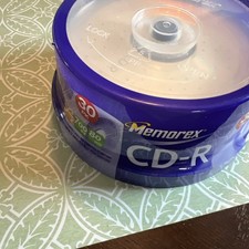 Memorex CD-R 52x Multi Speed 700MB 80 Min Recordable 30 Pack Blank Discs New picture