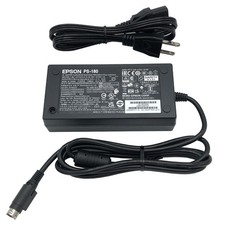 Original Epson PS-180 3-Pin AC Adapter Power Supply M159B 24V 2.1-2A OEM picture