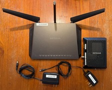 BUNDLE Netgear CM700 Cable Modem & R7000P Nighthawk Smart Dual-Band Wi-Fi Router picture