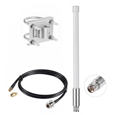 Lora 915MHz Antenna 5.8dbi Long Range 10ft Cable For Helium Hotspot Nebra M1 picture
