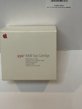 Apple 40MB 40SC Tape Backup Cassettes Lot Of 5  SCSI OEM MO132 NIB Sealed picture