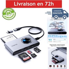 llano 5-in-1 USB-C Memory Card Reader CF SD MicroSD MS M2 5Gbps picture