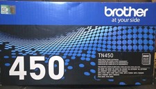 Brother Genuine TN-450 Black High Yield Toner Cartridge TN450 Brand New Sealed picture