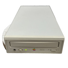 Vintage AppleCD 300e CD-ROM Drive M2918 W/SCSI Cable & Terminator picture