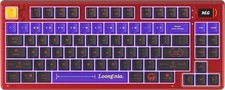 MSI FORGE TKL WIRELESS MLG EDITION - MECHANICAL LINEAR SWITCHES - -  RED/BLACK picture