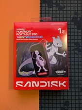 SanDisk Pokémon Mewtwo Portable External SSD 1TB USB-C 1000MB/s Drop Resistant picture