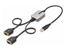 StarTechcom 2ft 2-Port USB to RS232 Serial Adapter 2P1FFC-USB-SERIAL picture