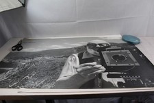 Vintage 1998 Apple Computer Poster Think Different Ansel Adams 24 x 36 picture