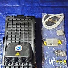 CommScope Fiber Optic Enclosure/Termination Box SC-SC Simplex w/Splice Tray 6uni picture