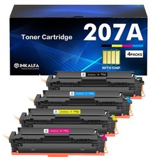 207A 207X Compatible For HP MFP M283fdw M255dw 207 Toner With Chip Multipack picture