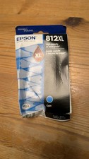 Epson 812XL Cyan High Capacity Ink Cartridge NEW Genuine best before 2024/5 picture