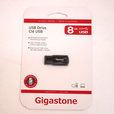 8 GB USB Flash Drive USB 2.0 Gigastone 8 Gigabyte Sealed picture