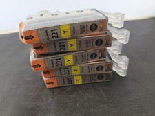GENUINE CANON 221 YELLOW INK CARTRIDGE Five Pack picture