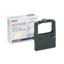 (1) Genuine Okidata Microline 182/184/186/320/321 Ribbon 52102001 picture