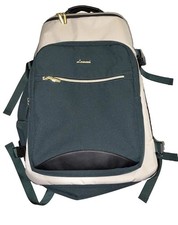 LOVEVOOK Carry On Travel Backpack 40l-17.3, 2 Pc Dark Green & Beige Never Used picture