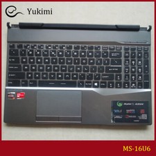 MS-16U6 FOR MSI Alpha 15 Grey C Shell Cover Upper Palmrest Keyboard Touch picture