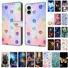 Butterfly Bird Wolf Cat Wallet Cover  Case For Xiaomi 12 14 11T Pro 10T 12 Lite picture