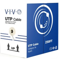 Gray 250ft Bulk Cat5e Wire, CABLE-V013 picture