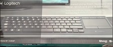 Logitech K830 TV Wireless Illuminated Keyboard (920-006081) - Black picture