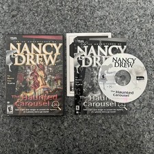 Nancy Drew: The Haunted Carousel - PC Mystery | W/ Registration Card picture