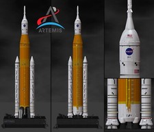 Space Launch System (SLS) Artemis I with platform File STL-OBJ for 3D Printer picture
