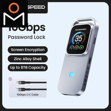 MOVESPEED AC10 10Gbps M.2 Nvme Pcie Ssd Enclosure USB-C 3.2 Turbo Box Smart Touchscreen picture