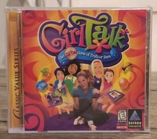 Girl Talk The CD-ROM Game Of Truth Or Dare PC Windows 95/98 1998 Hasbro VTG RARE picture