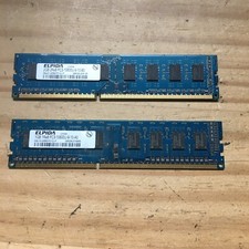 2 Elpida DDR3 DIMM 2GB & 1GB SDRAM EBJ10UE8BDF0-DJ-F  PC3-10600U-9-10-B0 picture