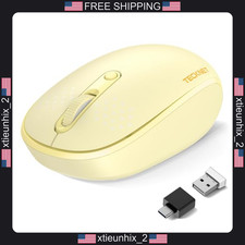 Wireless Mouse Bluetooth 2.4GHz Compact Small Quiet for Windows Mac picture