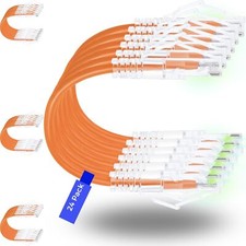 Rapink Patch Cables Cat6/ Cat6a 0.5ft 24 Pack Slim Cat6a Ethernet Patch Cable... picture