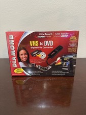 Diamond VHS to DVD One Touch Video Capture Device USB VC500 NEW FACTORY SEALED picture