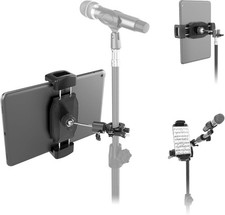 Versatile Music Stand Tablet Holder with 360° Ball Head - Fits All Smartphones picture