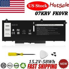 58Wh 07KRV Battery Fits for Dell Latitude 5330 5430 Precision 3570 FK0VR 15.2V picture
