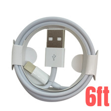 Wholesale Lot 10X 3/6Ft USB Charging Cord Lot For iPhone 14 11 XR Charger Cable picture